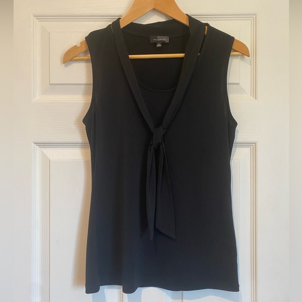 The Limited Black Sleeveless Blouse